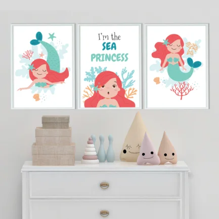 Little Mermaid Wall Art