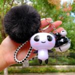 Cute Panda Keychain