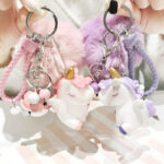 Cute Unicorn Keychain