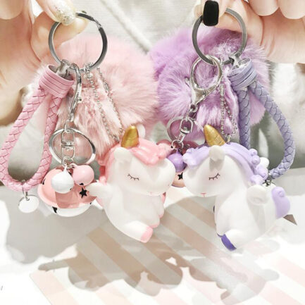 Cute Unicorn Keychain